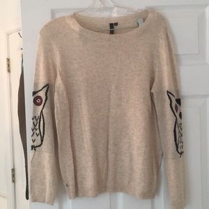 Owl Sleeve Sweater